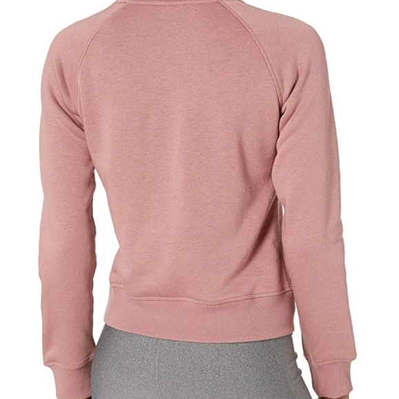 New Balance Women's Chenille Brushed Crew Top - Picture 2 of 5